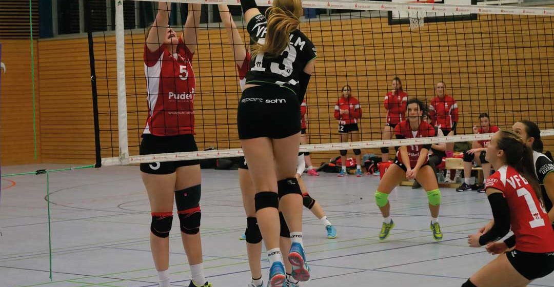 Annika Foith beim Angriff