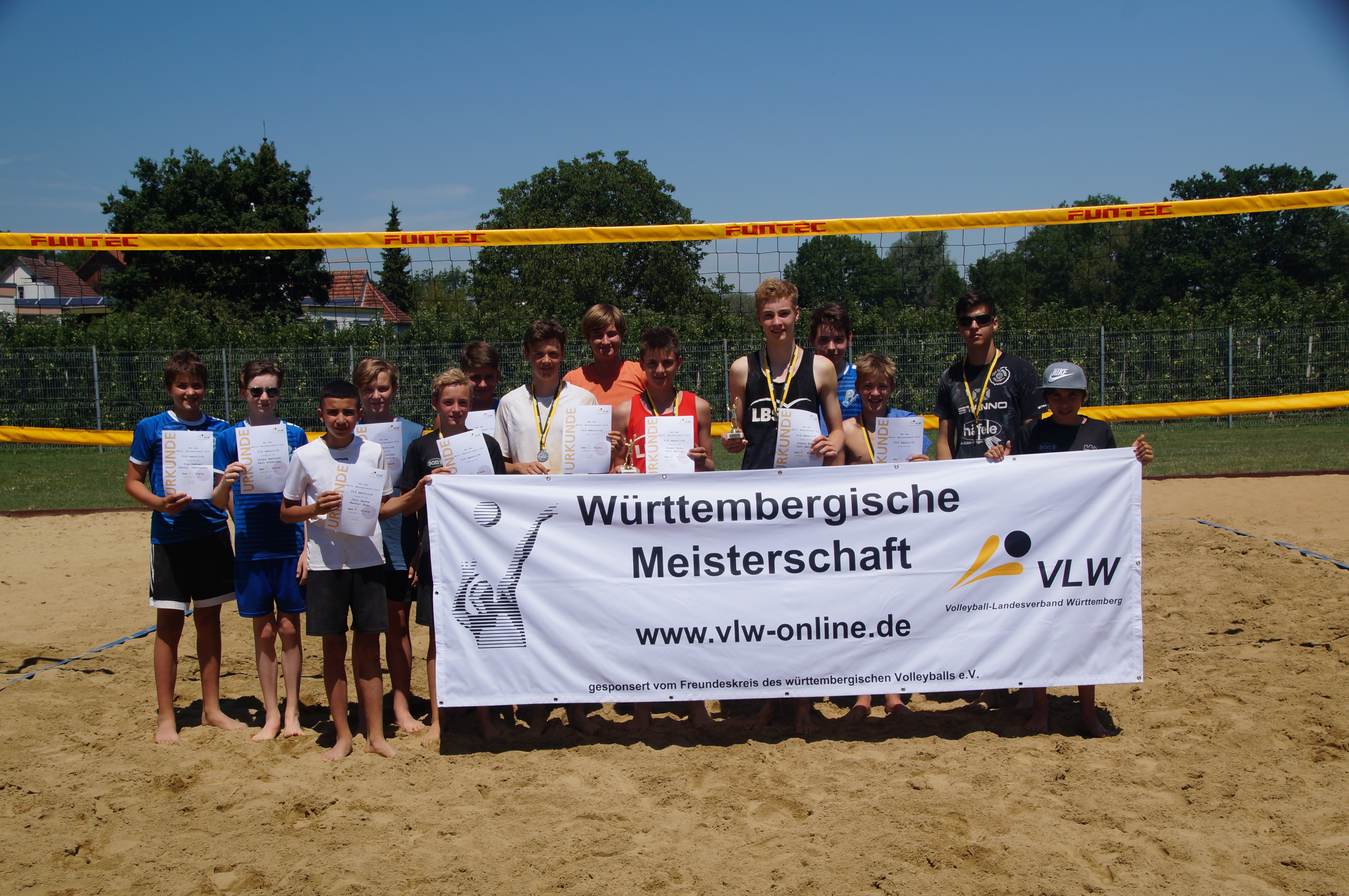 u16 beach wm Sieger