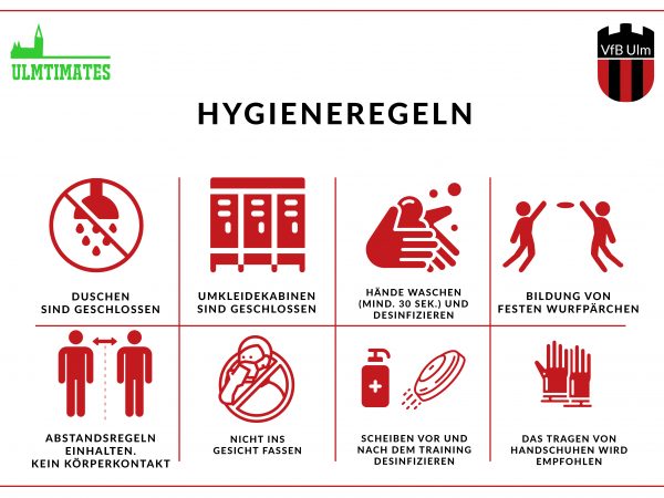 Corona Hygieneregeln Frisbee