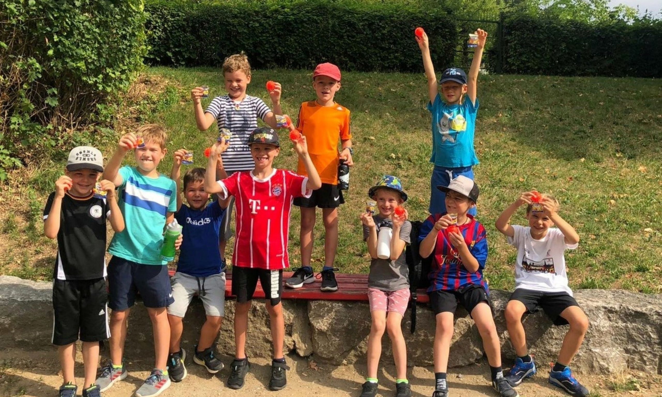 Kinder auf Schatzsuche