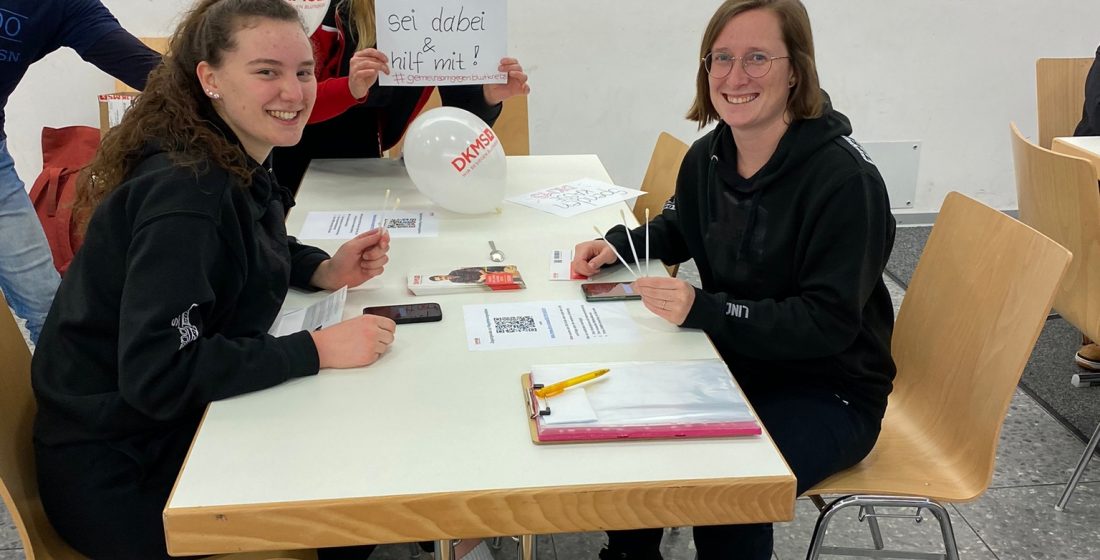DKMS Registrierungsaktion beim Heimspiel