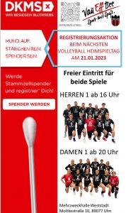 DKMS Registirerungsaktion