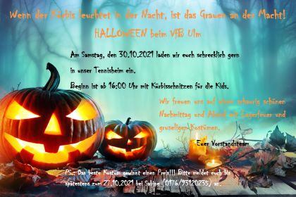 Tennis Halloween 2021 …