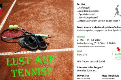 Montagstennis …