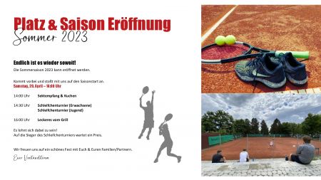 Tennis-Saisoneröffnung 2023 …