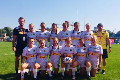 VfB-Talent Rebekka Held bei der Rugby-EM …