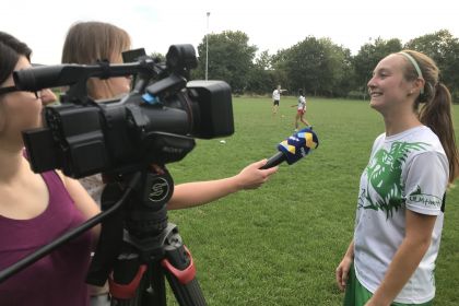 Carina Conzelmann im Fokus der Ulmer Medien …