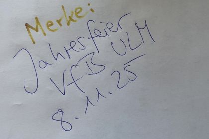 Jahresfeier am 08.11.2025 …
