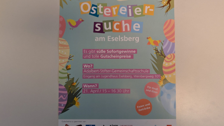Ostereiersuche am Eselsberg …