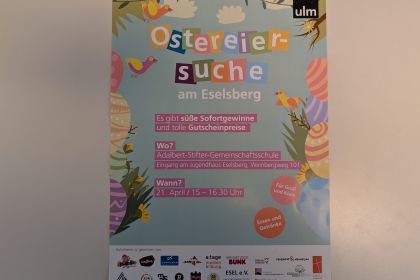 Ostereiersuche am Eselsberg …