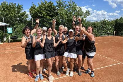 Damen50: Aufstieg in die Württemberg-Liga! …