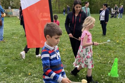 Erster Eselsberger Eierlauf …