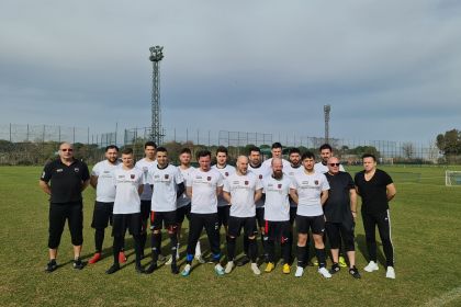 Fußballer im Trainingslager 2023 …