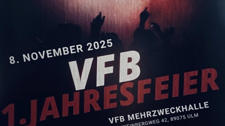 VfB-Jahresfeier – die erste! …