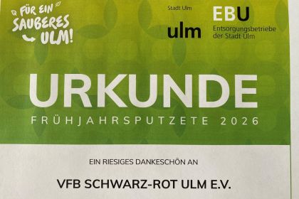 Eure Urkunde für die Putzete &hellip;