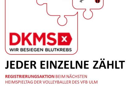 DKMS-Registrierungsaktion bei Heimspieltag der Herren 1 und Damen …